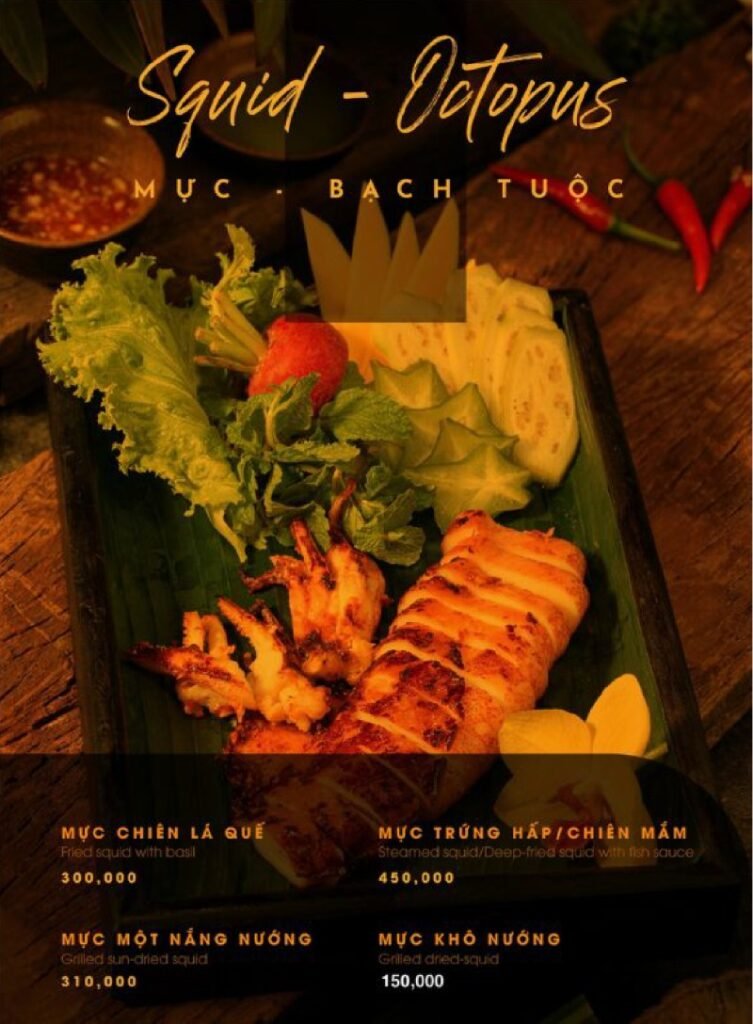 menuhaisan2 Thala Hotel Phu Quoc