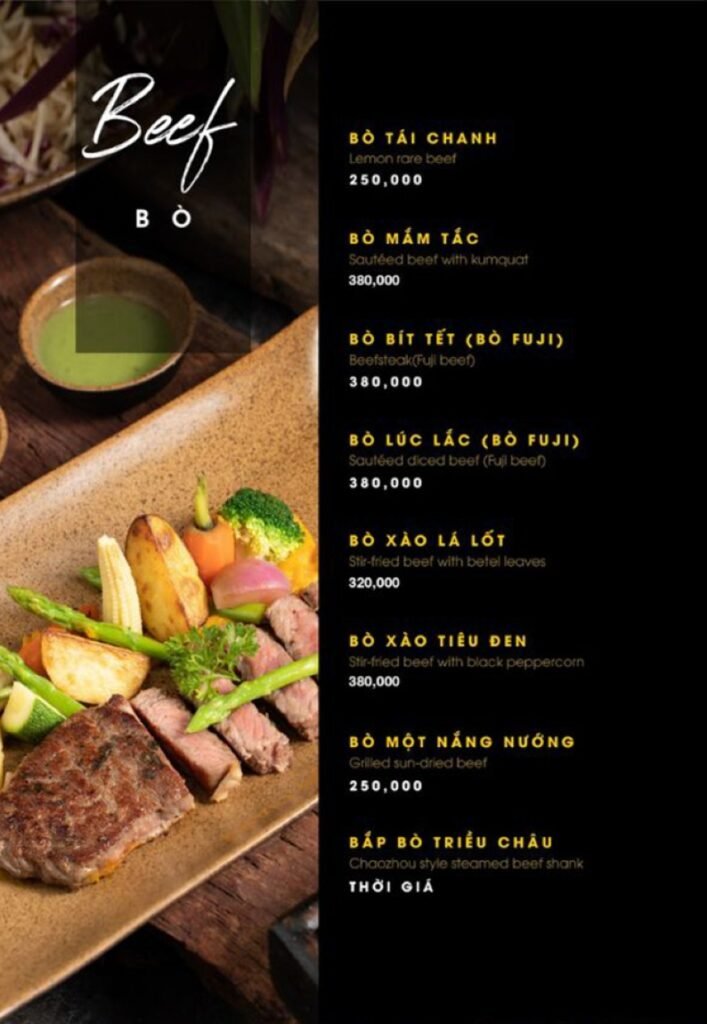 menumonnhau Thala Hotel Phu Quoc